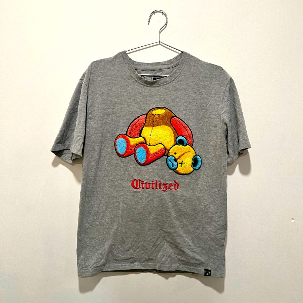 Civilized Plush Bear TShirt, Large